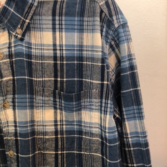 Weatherproof Original Vintage Plaid Long Sleeve Button Down Shirt Size Large - Picture 2 of 10